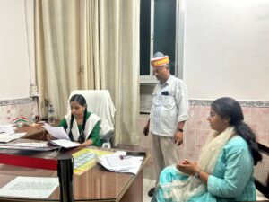 मिशन शक्ति अभियान के तहत कक्षा 11 की छात्रा वर्षा उपाध्याय बनी एक दिन की एसडीएम