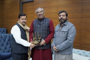 भाजपा अध्यक्ष नितिन नवीन से मिले मंत्री संजय निषाद